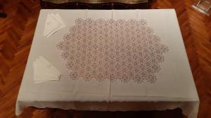 tovaglia ovale lino 235x190